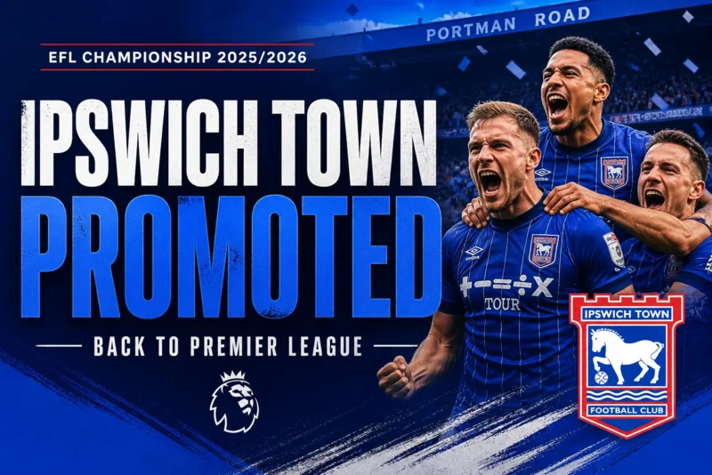 Ipswich Town Promosi ke Premier League.webp